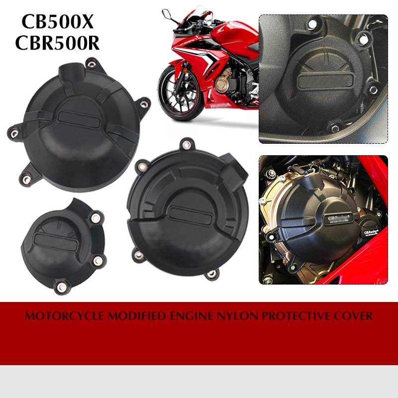 ฝาครอบป้องกันเครื่องยนต์รถจักรยานยนต์ สําหรับ HONDA CBR500R CB500F CBR 500R 2019-2022