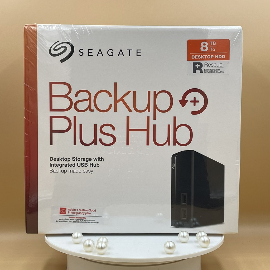 8TB  SEAGATE Backup Plus Hub Ext HDD 8TB External Harddisk