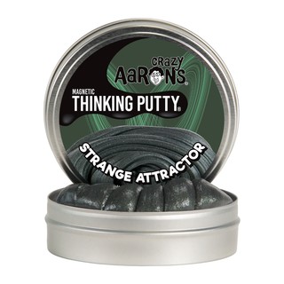 Crazy Aaron s Thinking Putty รุ่นแม่เหล็ก Super Magnetic สี Strange Attractor สีดำ ขนาด 4 นิ้ว