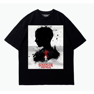 ย้อนยุคเสื้อยืดคอกลมเสื้อยืด พิมพ์ลาย Stranger Things season 4 Films | เสื้อยืด สีขาว สไตล์วินเทจ โอเวอร์ไซซ์ | เสื้อยืด