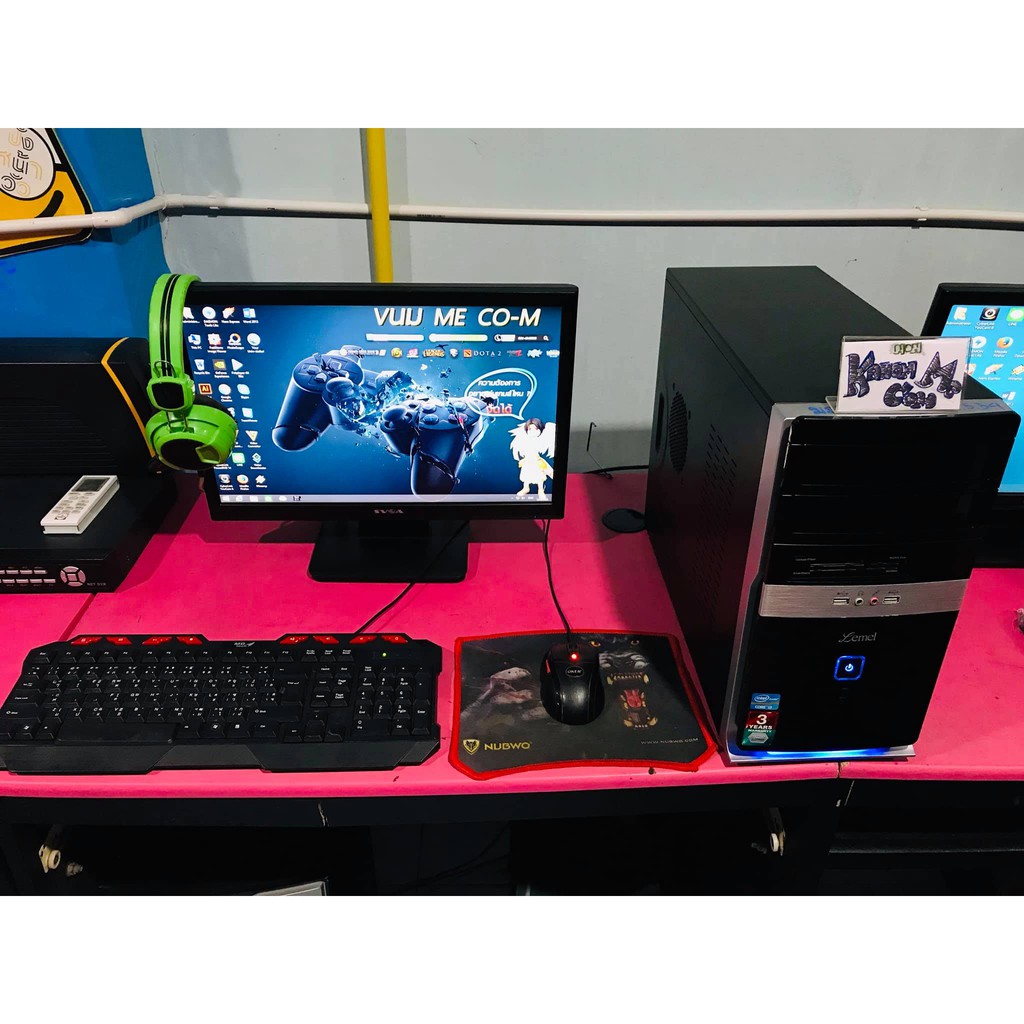 ขายชุดคอม Core I3 Pubg Steam GTA V แรงๆสวยๆคับ ลงเกมไว้เต็มเครื่องคับ