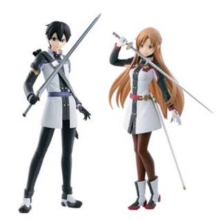 งานแท้ มือ 1 Asuna Kirito sword art online SAO Ordinal scale figure banpresto sq Asuna Kirito sq