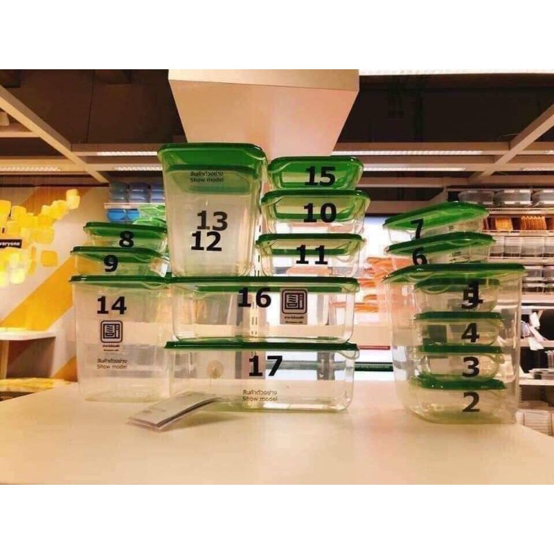 ชุดกล่องพลาสติก IKEA Thailand ของแท้