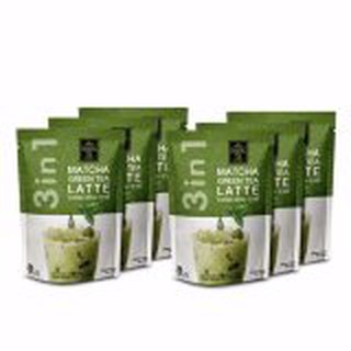 ชาเขียว มัทฉะ ลาเต้ RANONG TEA MATCHA GREEN TEA LATTE 3in1 (แพค 6 ถุง) (拉农茶) 泰国三合一奶茶类 抹茶拿铁