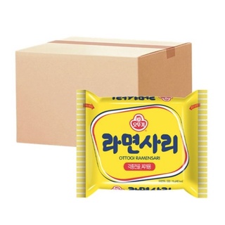 [ยกลัง] รามยอนซารี บะหมี่กึ่งสำเร็จรูปเกาหลี (เส้นเปล่า) 40 ซอง OTTOGI RAMENSARI 오뚜기 라면사리 40개
