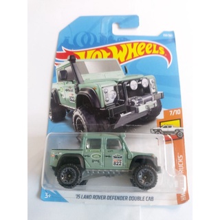 รถเหล็ก Hotwheels 15 LAND ROVER DEFENDER DOUBLE CAB (ib34)