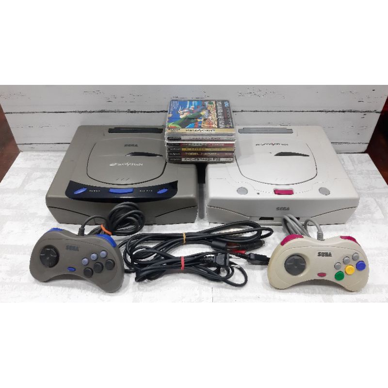 Sega Saturn ครบชุด เครื่องญี่ปุ่น เล่นแผ่นแท้ แผ่นก๊อปไม่ได้ พร้อมเล่น SegaSaturn เซก้า แซทเทิร์น