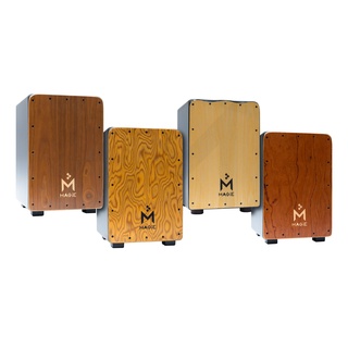 Magie Cajon Drum รุ่น MC38B กลองคาฮองนั่งตี มากี เครื่องดนตรี เครื่องเคาะจังหวะ กลองพกพา อคูสติก