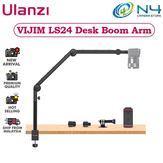 Ulanzi Vijim LS24 ขาตั้งไมโครโฟนตั้งโต๊ะ (1/4 นิ้ว 3/8 นิ้ว 5/8 นิ้ว) Ulanzi LS24 LS-24