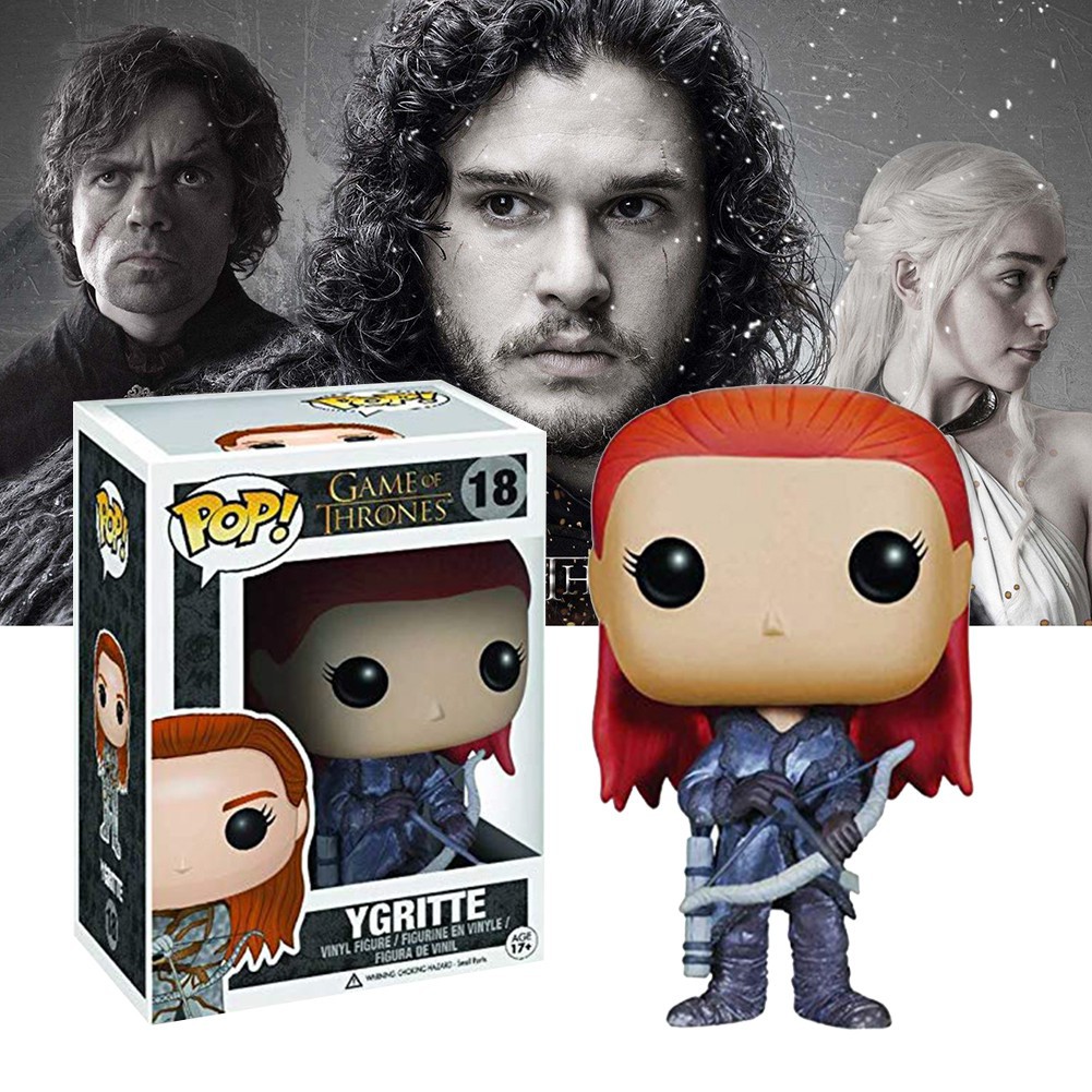 ฟิกเกอร์ funko pop game of thrones ygritte ของเล่นสําหรับเด็ก