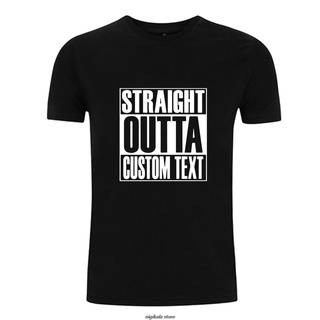 เสื้อยืดลําลอง แขนสั้น พิมพ์ลายข้อความ STRAIGHT OUTTA CUSTOM MEME - COMPTON INSPIRED DR DRE สําหรับผู้ชาย และผู้หญิง