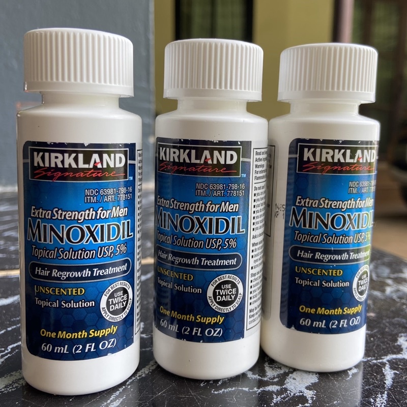 Minoxidil kirkland 5% ยาปลูกผมนำเข้าจากอเมริกา