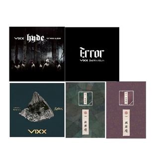 อัลบั้ม VIXX - 1st 2nd 3rd 4th Mini ขนาดเล็ก | ข้อผิดพลาด | Kratos | รางวัลกรุงกรุง