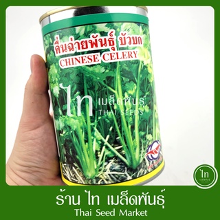 คื่นฉ่าย บัวบก เมล็ดพันธุ์ คื่นฉ่าย ตรา นกแดง บรรจุ 400 กรัม