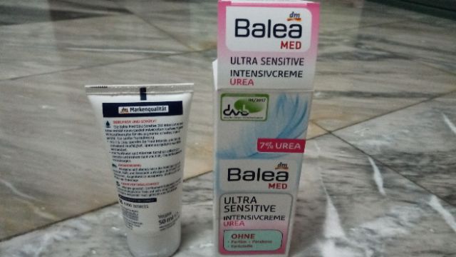 balea med ultra sensitive intensive cream urea