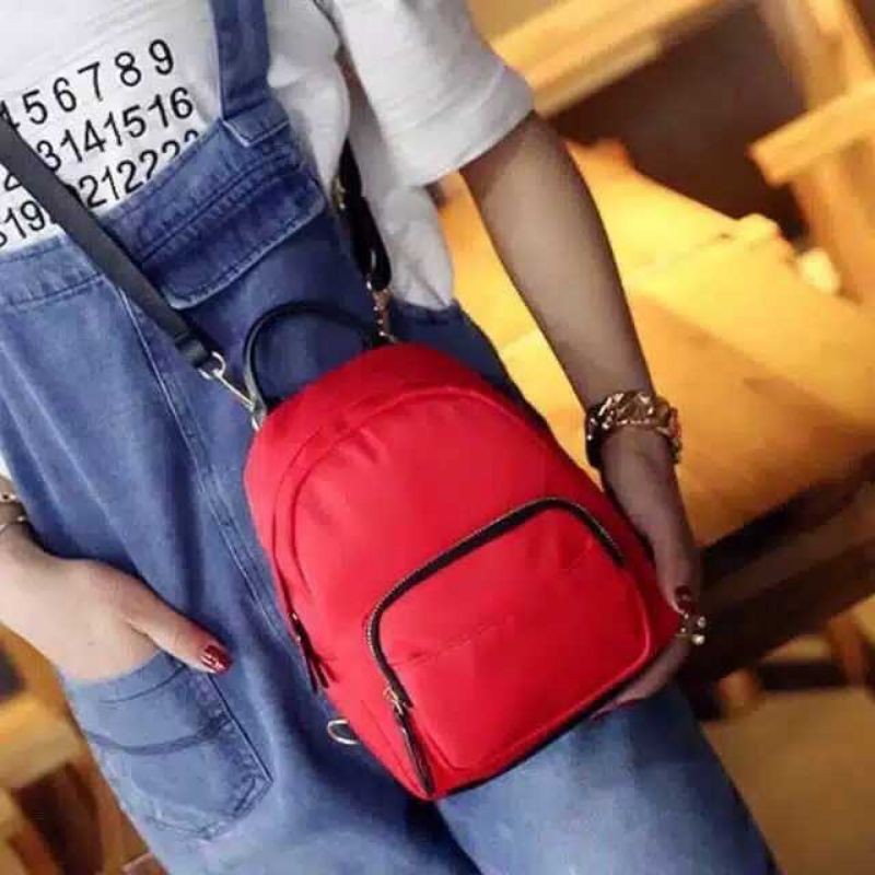YUQI BACKPACK กระเป๋าเป้ผู้หญิง MINI BACKPACK KOREAN FASHION MINI BACKPACK TRENDY BACKPACK