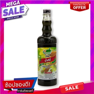 ติ่งฟง น้ำสควอช กีวี่ 760 มล. x 12 ขวด Ding Fong Kiwi Squash 760 ml x 12 Bottles