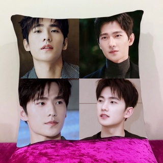 หมอนอิงสั่งทำ ใส่ได้4รูป หมอนอิงขนนุ่ม หมอนอิงโซฟา หมอนอิงในรถ หมอนอิง Cushions YANG YANG หยางหยาง