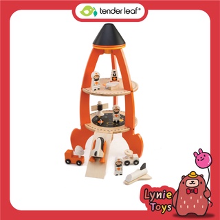 Tender Leaf Toys ของเล่นไม้ ของเล่นบทบาทสมมติ ชุดจรวดอวกาศ Cosmic Rocket Set