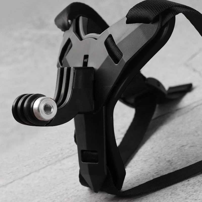 ขาตั้งกล้องติดหมวกกันน็อคสําหรับ dji/gopro hero 8 7 6 5 sjcam action camera thumbnail 6