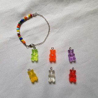 Gummy bear bracelet สร้อยข้อมือ หมี จอลลี่แบร์  teddy bear Haribo goldbears