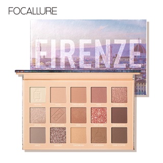 Focallure 15 สีพาเลตอายแชโดว์โทนสี Nude เนื้อแมตต์