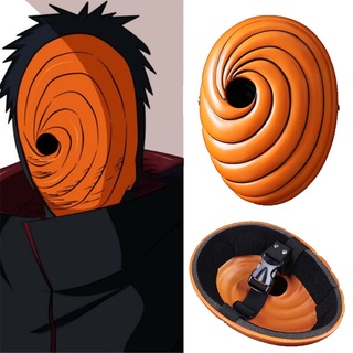 หน้ากากคอสเพลย์ การ์ตูนนารูโตะ Akatsuki Uchiha Tobi Obito สําหรับผู้ใหญ่ เด็ก เหมาะกับงานปาร์ตี้ฮาโลวีน