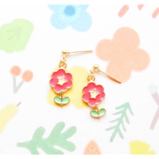 ต่างหูดอกไม้🌺Little flower Earring