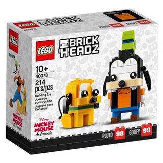 LEGO BrickHeadz​ 40378 Goofy &amp; Pluto ของแท้