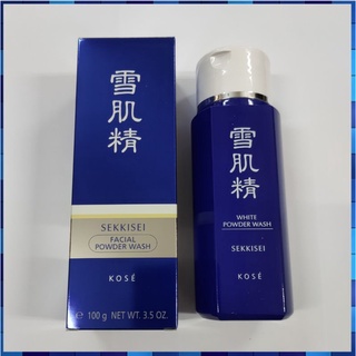 🎌💯 ผงแป้งล้างหน้า Kose Sekkisei White Powder Wash 100 g.