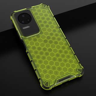 เคสกันกระแทก POCO F4 5G Armor Case Hybrid Hard PC Soft TPU ฝาหลังใส