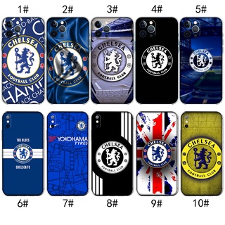 เคสโทรศัพท์มือถือ แบบใส ลาย Chelsea 18D สําหรับ iPhone SE 2020 13 Mini Pro Max