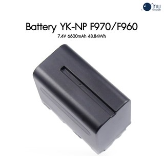 YK Design Battery YK NP-F970/F960 7.4V 6600mAh 48.84Wh