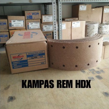 ผ้าเบรค Mitsubishi PS125 HDX / PS136 HDX + ตะปู