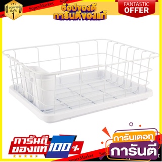 ชั้นคว่ำจานลวดเคลือบ 1 ชั้น EKONO 3062E ชั้นวางของในครัว 1-TIER DISH DRAINER RACK EKONO 3062E