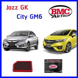 กรองอากาศ BMC Air filter Honda City GM6 Jazz GK BR-V 1500 เบนซิน แบบแผ่น แทนของเดิม Made in Italy แท้ ฮอนด้า แจ๊ส ซิตี้