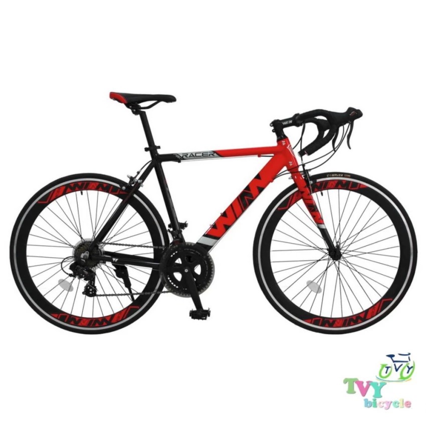 WINN จักรยานเสือหมอบ รุ่น Racer Pro Size 49 (สีแดง)