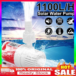 Cod-dc ปั๊มน้ําใต้น้ํา พลังงานแสงอาทิตย์ 12V 1100L/H Max 5 เมตร สําหรับตู้ปลา