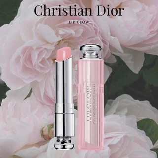 ‼️ไม่แท้ยินดีคืนเงิน‼️mini 1.5g Dior Addict Lip Glow ลิปบาล์ม สี 001 ลิปสติก เครื่องสำอาง