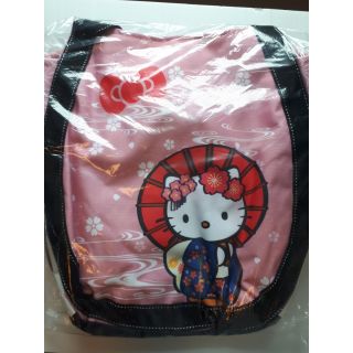 กระเป๋าสะพายไหล่ Hello Kitty สีชมพู หิ้วมาจากญี่ปุ่น