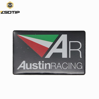 Zsdtrp Ar Racing สติ๊กเกอร์ติดท่อไอเสียทนความร้อน