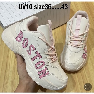 💫✨ New MLB BOSTON  รองเท้ากีฬารองเท้าอเนกประสงค์  สูง 6CM
