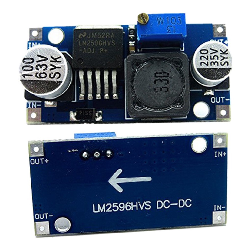48V adjustable step-down regulator module, DC-DC, LM2596HV input, 4.5-60v power module #2