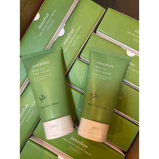 โฟมชาเขียวอ่อนโยน ลดการเกิดสิว Innisfree Green Tea Seed Cleanser 150ml