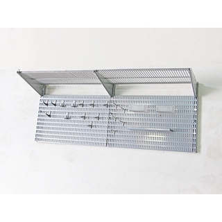 Metal Pegboard เพ็กบอร์ดเหล็ก ชุดแขวนเครื่องมือติดผนัง120x48cm CNT DOS8030