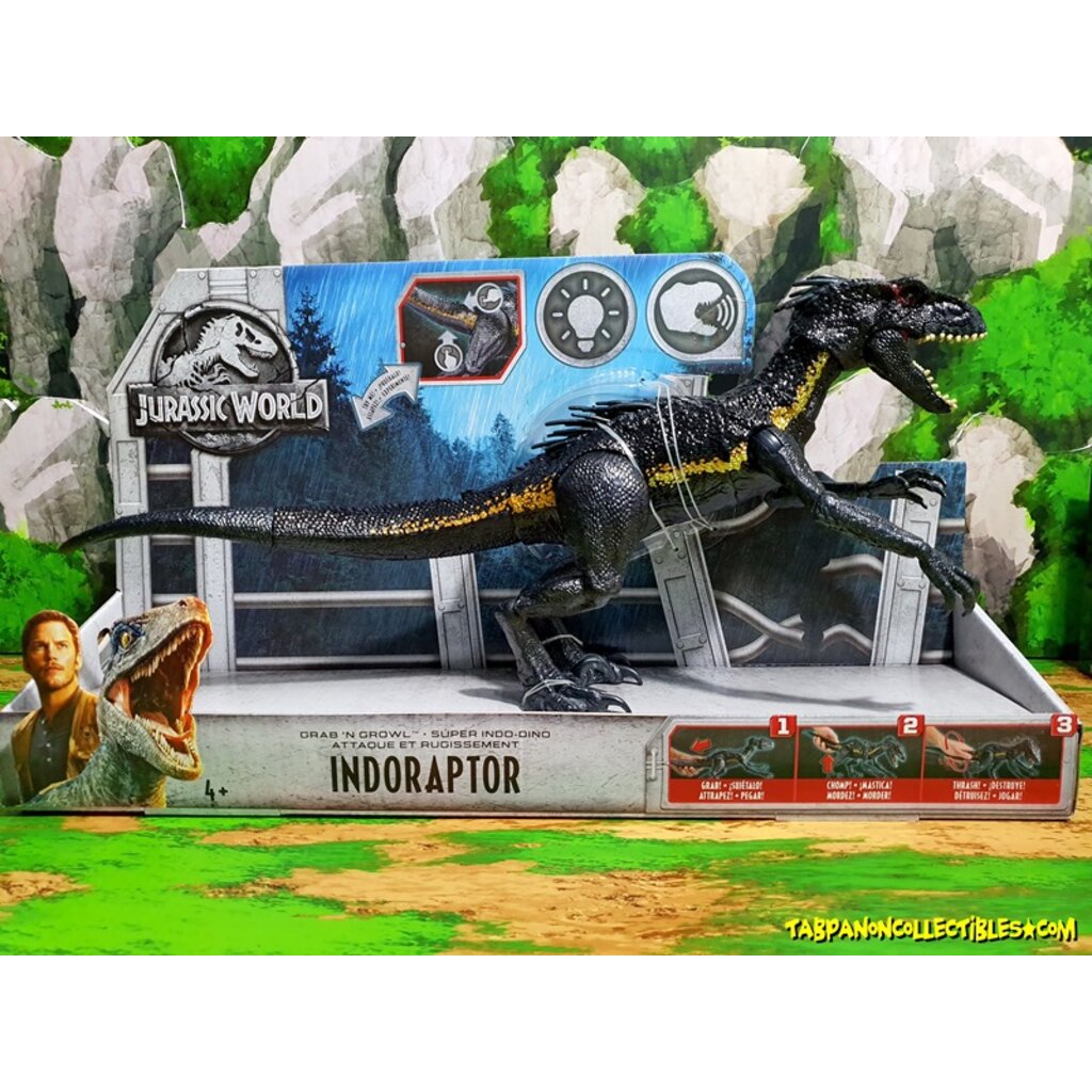 [2019.06] Mattel Jurassic World Grab 'N Growl Indoraptor ( 16.5inch/ 42cm)