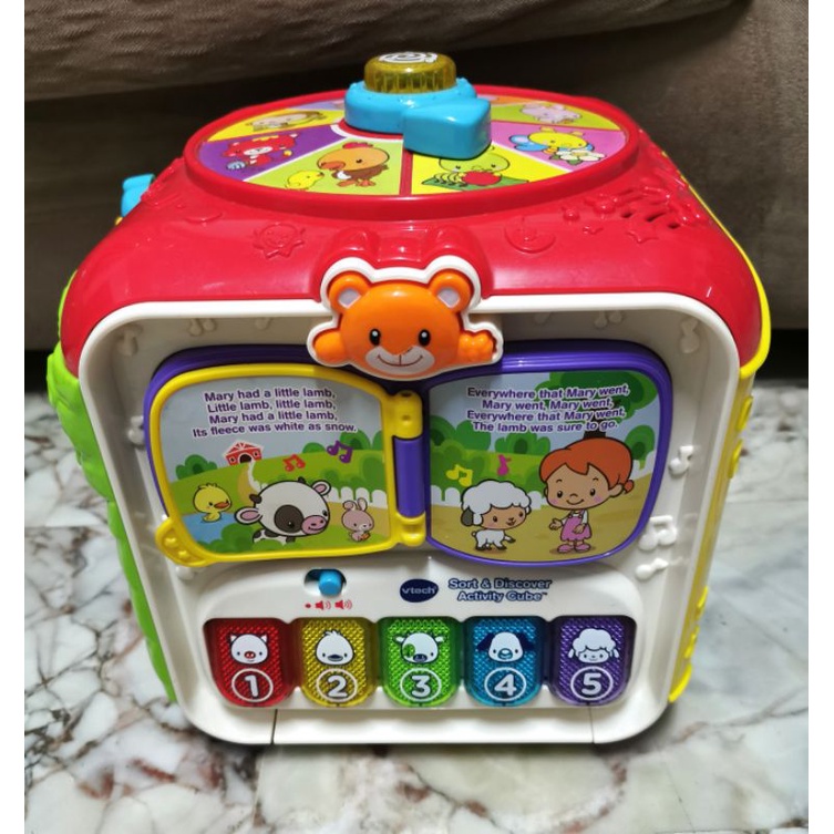 กล่อง​กิจกรรม​-VTech Sort and Discover Activity Cube