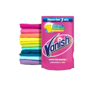 [Gift] Vanish แวนิช ผลิตภัณฑ์ขจัดคราบ ชนิดน้ำ สำหรับผ้าขาวและผ้าสี 60 มล. (สินค้าสมนาคุณงดจำหน่าย)