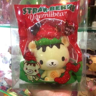 🔥พร้อมส่ง🔥สกุชชี่ strawberry yummibear