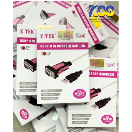 Z-tek USB To Serial Port (RS232) Z-TEK